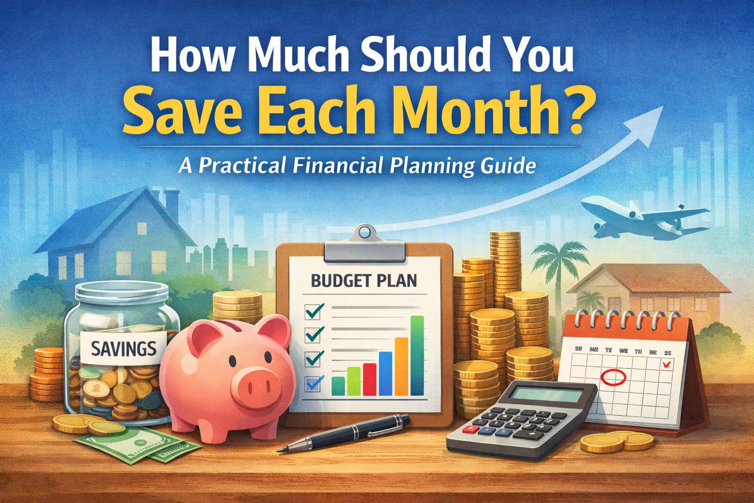 How Much Should You Save Each Month? A Practical Financial Planning Guide