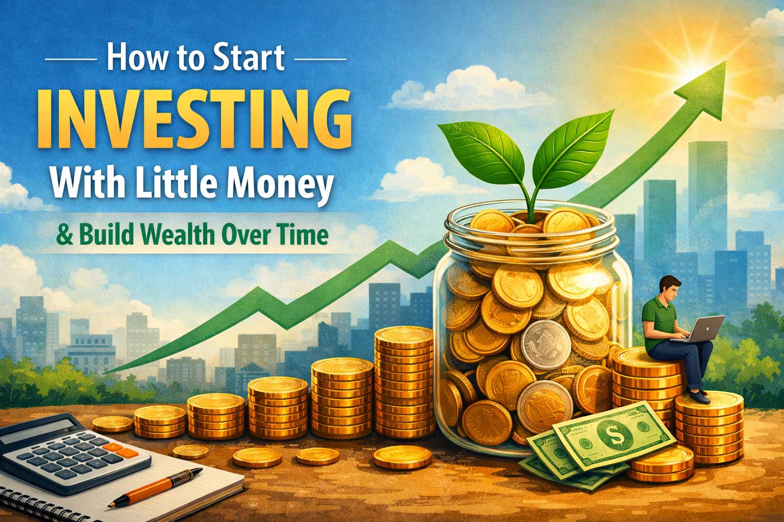 How to Start Investing With Little Money and Build Wealth Over Time